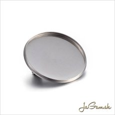 Základ na prsteň s lôžkom CHIRURGICKÁ OCEĽ 6mm, 1ks (CH1824)